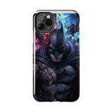 "Bat's Realm" Digital Art Tough Phone Cases - Embrace the Dark with Style and Protection