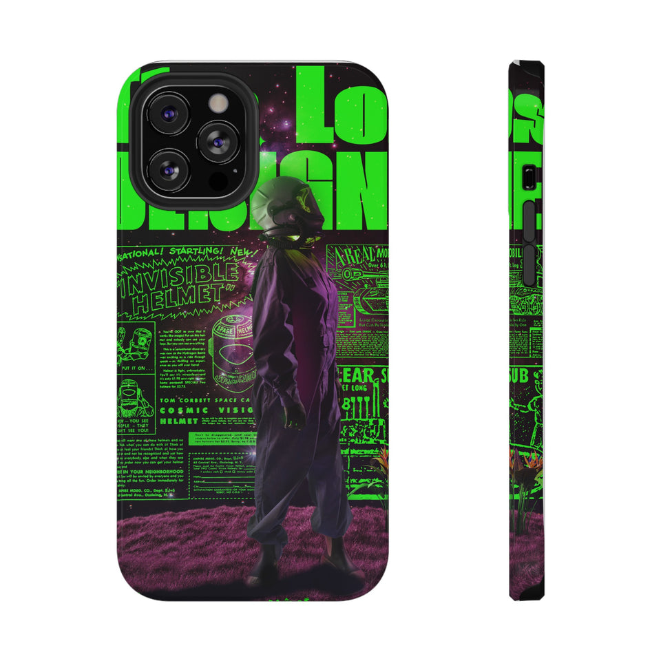 The Lost Designer - Impact-Resistant Case featuring @areebtariq111's Digital Art