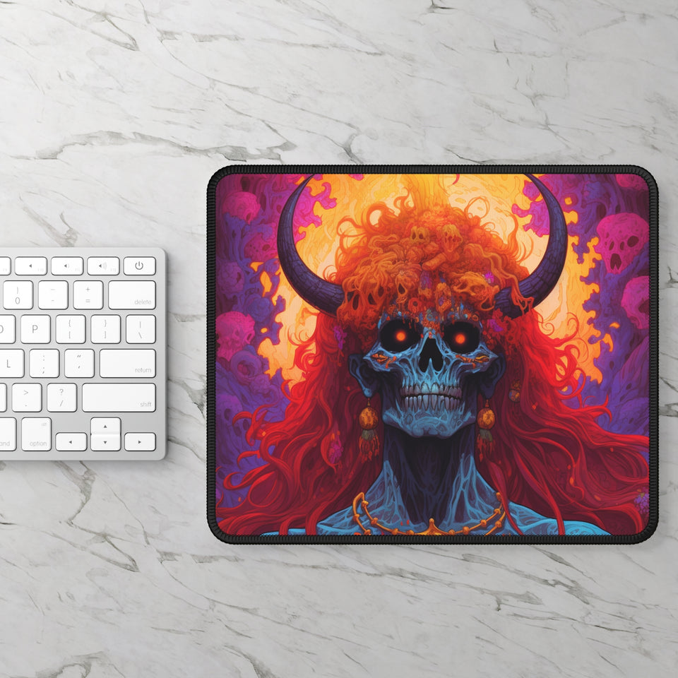 "Eyes of Ember" Digital Art Gaming Mouse Pad - Enhance Your Gaming Experience in Style