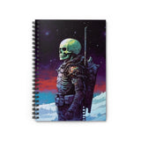 "Bony Expedition" Digital Art Spiral Notebook - Explore Your Creativity with Artistry