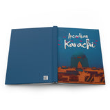 Arcadian Karachi - Artistic Hardcover Journal with @areebtariq111's Digital Masterpiece