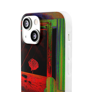 GHAR AAJA - Expressive Flexi Cases: Showcasing @areebtariq111's Digital Art in Semi-Transparent Matte Finish