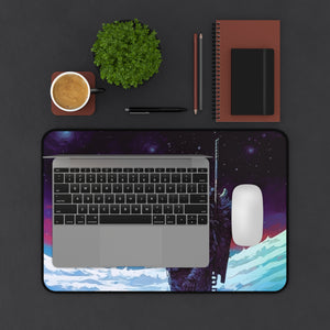 "Bony Expedition" Digital Art Desk Mat - Embark on a Unique Journey of Creativity