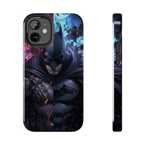 "Bat's Realm" Digital Art Tough Phone Cases - Embrace the Dark with Style and Protection