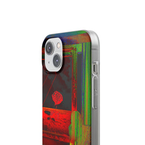 GHAR AAJA - Expressive Flexi Cases: Showcasing @areebtariq111's Digital Art in Semi-Transparent Matte Finish