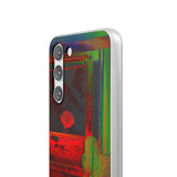 GHAR AAJA - Expressive Flexi Cases: Showcasing @areebtariq111's Digital Art in Semi-Transparent Matte Finish