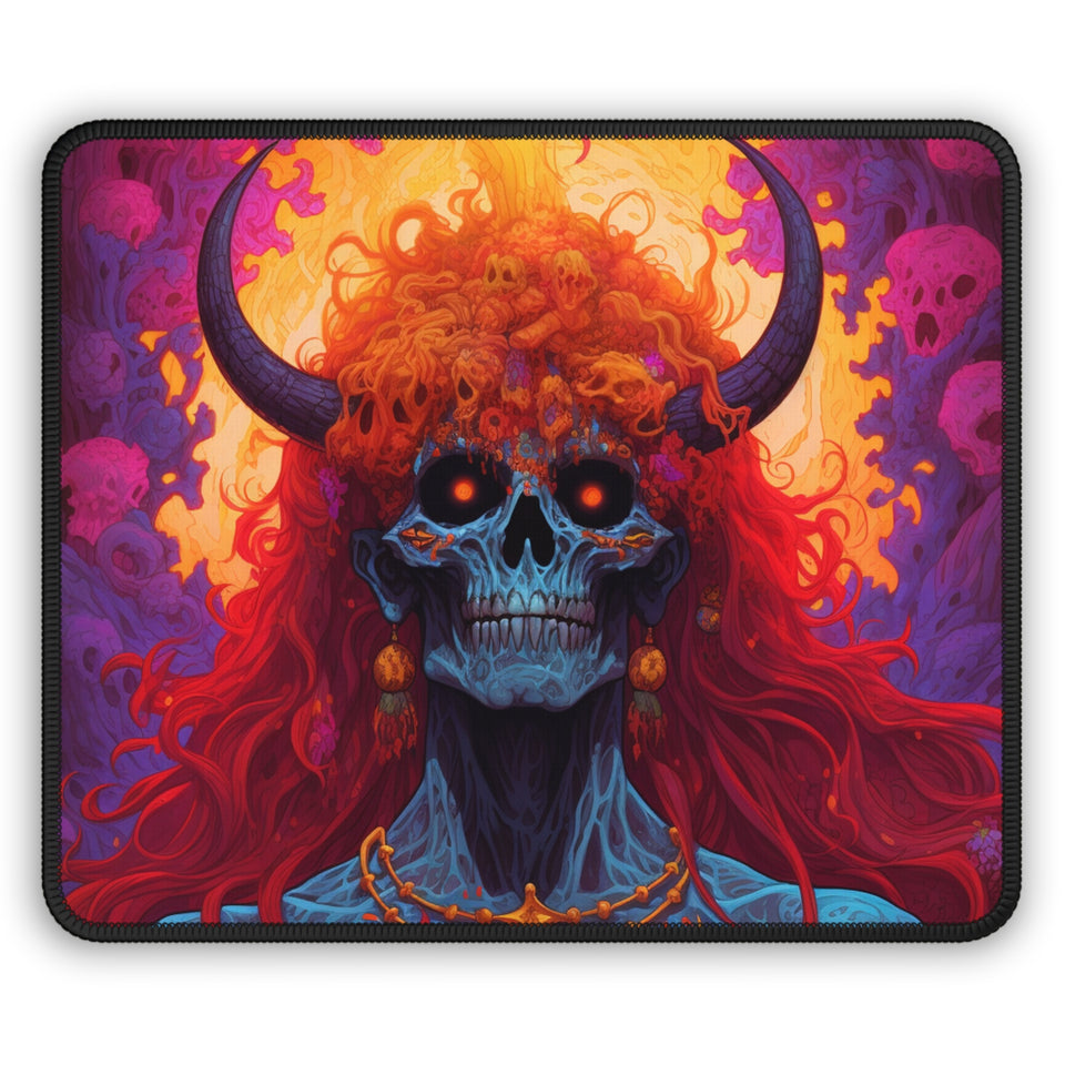 "Eyes of Ember" Digital Art Gaming Mouse Pad - Enhance Your Gaming Experience in Style