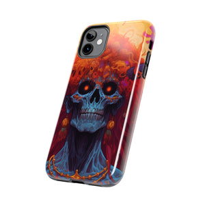 "Eyes of Ember" Digital Art Tough Phone Cases - Protect and Personalize Your Device in Style