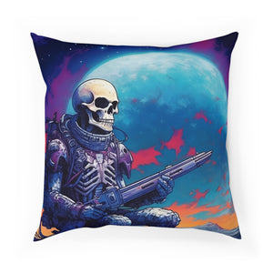 "Moonlit Guardian" Digital Art Cushion - Infuse Your Space with Mystical Beauty