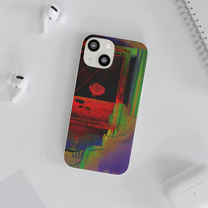 GHAR AAJA - Expressive Flexi Cases: Showcasing @areebtariq111's Digital Art in Semi-Transparent Matte Finish