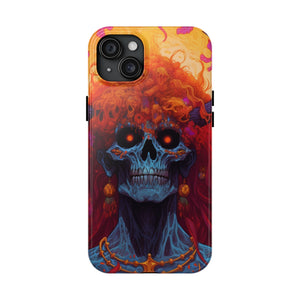 "Eyes of Ember" Digital Art Tough Phone Cases - Protect and Personalize Your Device in Style