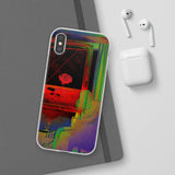 GHAR AAJA - Expressive Flexi Cases: Showcasing @areebtariq111's Digital Art in Semi-Transparent Matte Finish