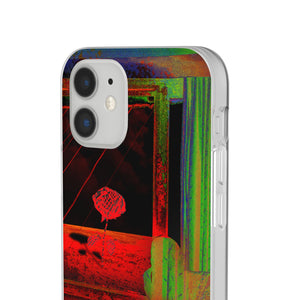 GHAR AAJA - Expressive Flexi Cases: Showcasing @areebtariq111's Digital Art in Semi-Transparent Matte Finish