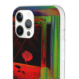 GHAR AAJA - Expressive Flexi Cases: Showcasing @areebtariq111's Digital Art in Semi-Transparent Matte Finish