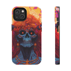 "Eyes of Ember" Digital Art Tough Phone Cases - Protect and Personalize Your Device in Style