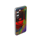 GHAR AAJA - Expressive Flexi Cases: Showcasing @areebtariq111's Digital Art in Semi-Transparent Matte Finish