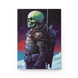 "Bony Expedition" Digital Art Hardcover Journal Matte - Capture Your Thoughts in Artistic Splendor