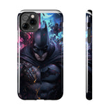 "Bat's Realm" Digital Art Tough Phone Cases - Embrace the Dark with Style and Protection