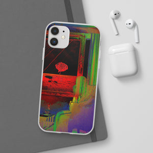 GHAR AAJA - Expressive Flexi Cases: Showcasing @areebtariq111's Digital Art in Semi-Transparent Matte Finish