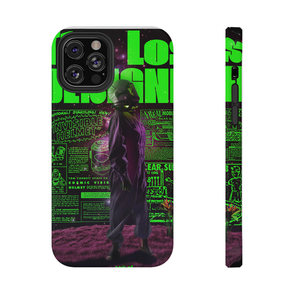 The Lost Designer - Impact-Resistant Case featuring @areebtariq111's Digital Art