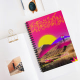Petrol Ki Qeemat - Spiral Notebook with Captivating Digital Art by @areebtariq111