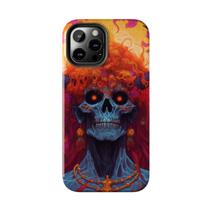 "Eyes of Ember" Digital Art Tough Phone Cases - Protect and Personalize Your Device in Style