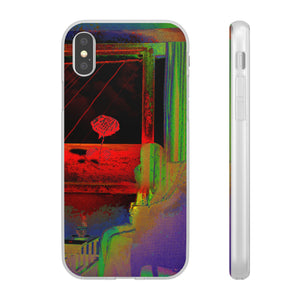 GHAR AAJA - Expressive Flexi Cases: Showcasing @areebtariq111's Digital Art in Semi-Transparent Matte Finish