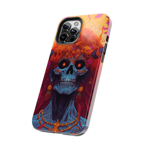 "Eyes of Ember" Digital Art Tough Phone Cases - Protect and Personalize Your Device in Style