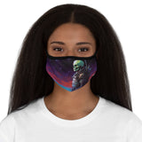 "Bony Expedition" Digital Art Fitted Polyester Face Mask - Merge Style and Safety