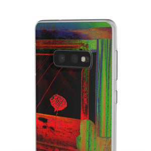 GHAR AAJA - Expressive Flexi Cases: Showcasing @areebtariq111's Digital Art in Semi-Transparent Matte Finish