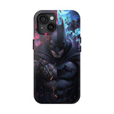 "Bat's Realm" Digital Art Tough Phone Cases - Embrace the Dark with Style and Protection