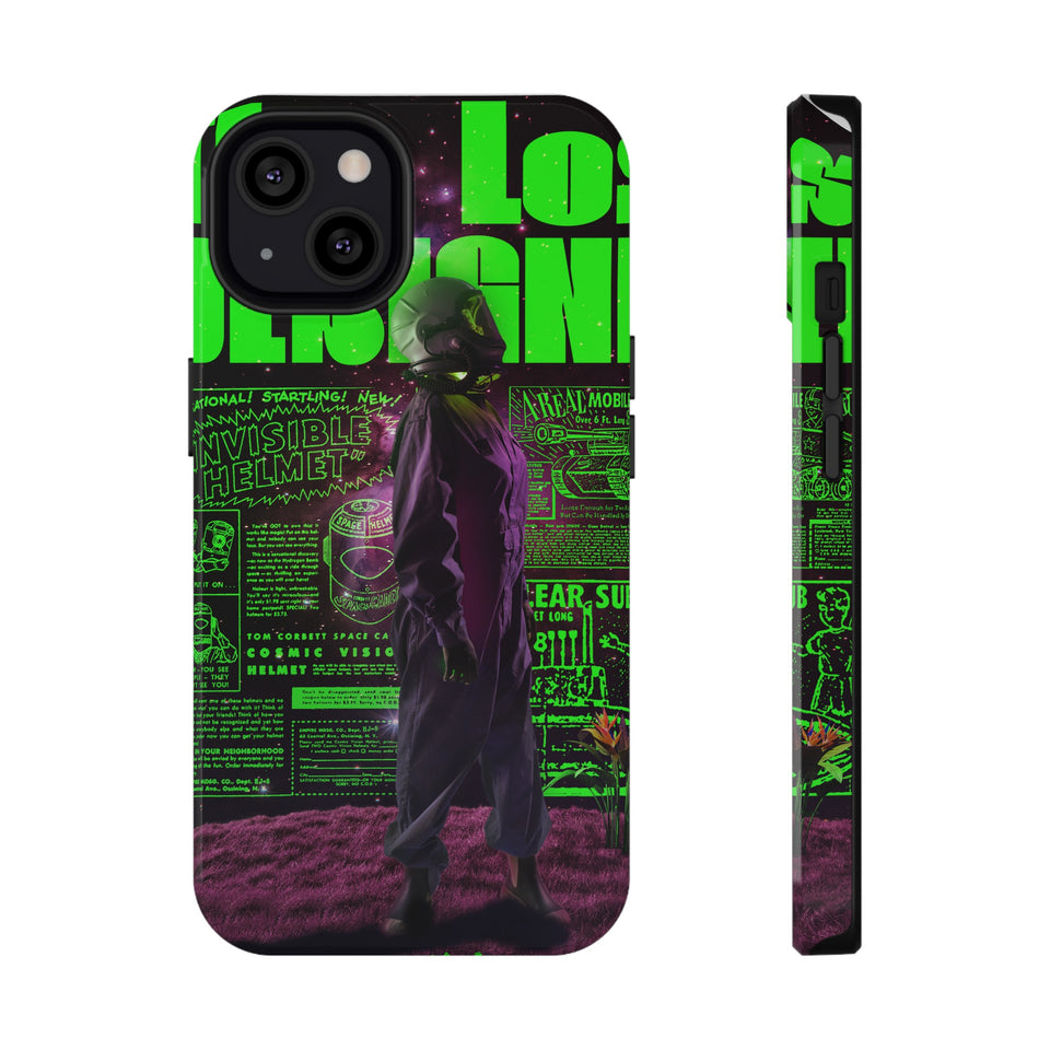 The Lost Designer - Impact-Resistant Case featuring @areebtariq111's Digital Art