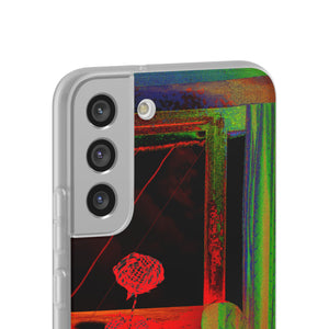 GHAR AAJA - Expressive Flexi Cases: Showcasing @areebtariq111's Digital Art in Semi-Transparent Matte Finish