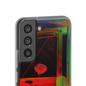 GHAR AAJA - Expressive Flexi Cases: Showcasing @areebtariq111's Digital Art in Semi-Transparent Matte Finish