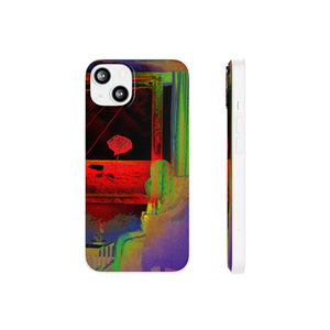 GHAR AAJA - Expressive Flexi Cases: Showcasing @areebtariq111's Digital Art in Semi-Transparent Matte Finish