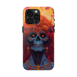 "Eyes of Ember" Digital Art Tough Phone Cases - Protect and Personalize Your Device in Style