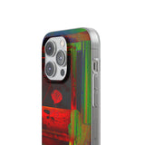 GHAR AAJA - Expressive Flexi Cases: Showcasing @areebtariq111's Digital Art in Semi-Transparent Matte Finish