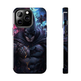 "Bat's Realm" Digital Art Tough Phone Cases - Embrace the Dark with Style and Protection