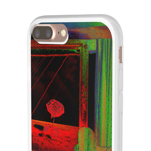 GHAR AAJA - Expressive Flexi Cases: Showcasing @areebtariq111's Digital Art in Semi-Transparent Matte Finish