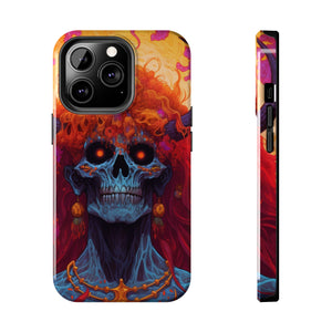 "Eyes of Ember" Digital Art Tough Phone Cases - Protect and Personalize Your Device in Style