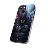 "Bat's Realm" Digital Art Tough Phone Cases - Embrace the Dark with Style and Protection