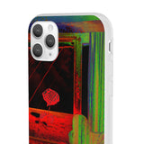 GHAR AAJA - Expressive Flexi Cases: Showcasing @areebtariq111's Digital Art in Semi-Transparent Matte Finish