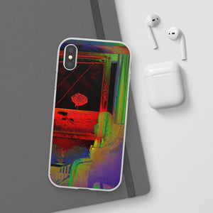 GHAR AAJA - Expressive Flexi Cases: Showcasing @areebtariq111's Digital Art in Semi-Transparent Matte Finish