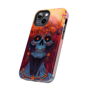 "Eyes of Ember" Digital Art Tough Phone Cases - Protect and Personalize Your Device in Style