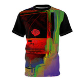 GHAR AAJA - Vibrant Cut & Sew Tee with Digital Art by @areebtariq111