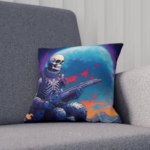 "Moonlit Guardian" Digital Art Cushion - Infuse Your Space with Mystical Beauty