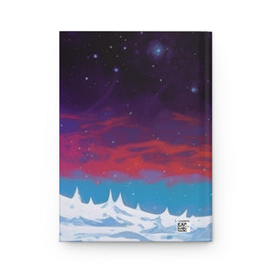 "Bony Expedition" Digital Art Hardcover Journal Matte - Capture Your Thoughts in Artistic Splendor