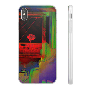 GHAR AAJA - Expressive Flexi Cases: Showcasing @areebtariq111's Digital Art in Semi-Transparent Matte Finish