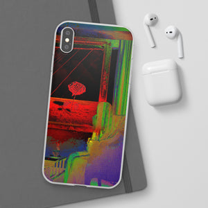 GHAR AAJA - Expressive Flexi Cases: Showcasing @areebtariq111's Digital Art in Semi-Transparent Matte Finish