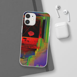 GHAR AAJA - Expressive Flexi Cases: Showcasing @areebtariq111's Digital Art in Semi-Transparent Matte Finish